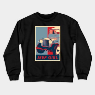 Jeep Girl Crewneck Sweatshirt